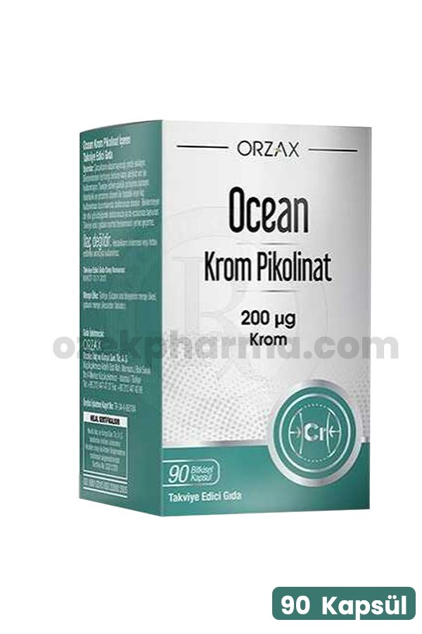 Orzax Chromium Picolinate 90 Kapsül