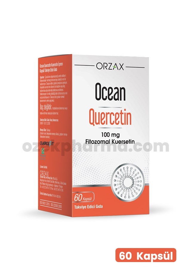 Orzax Ocean Quercetin 60 Kapsül