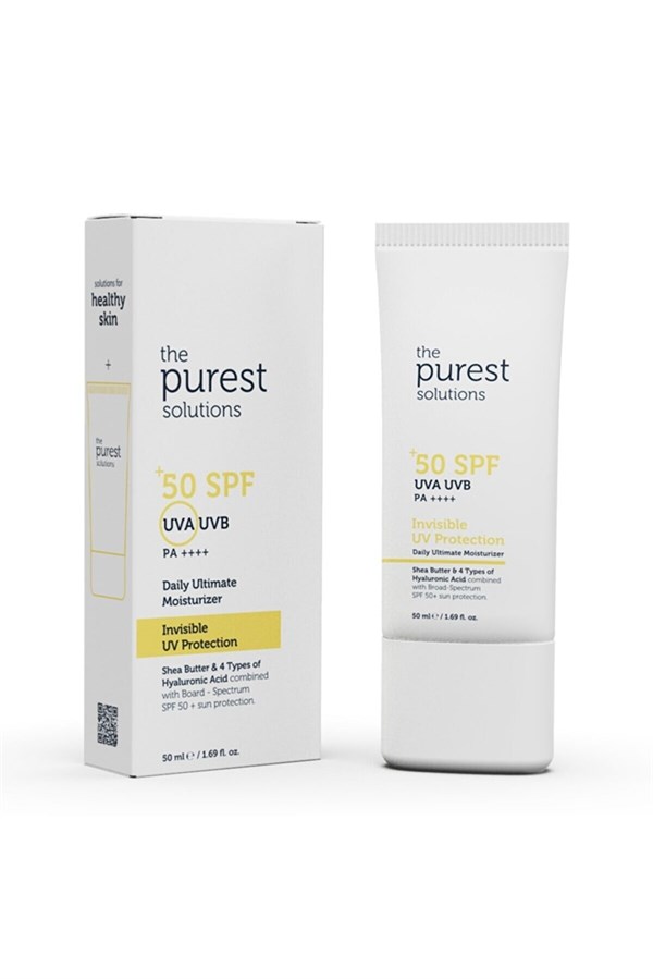 The Purest Solutions SPF50+ Invisible UV Protection Daily Ultimate Moisturizer 50 ml