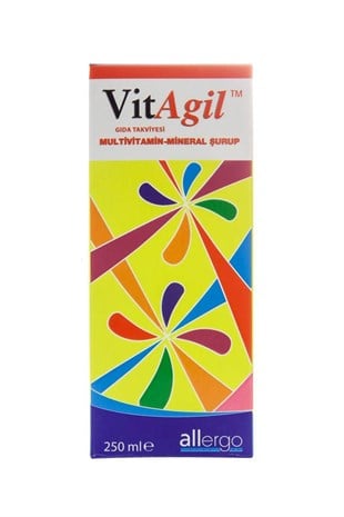 Allergo Vitagil Multivitamin-Mineral 250 ml Şurup
