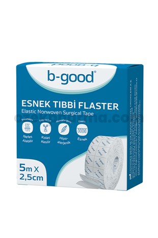 B Good Esnek Tıbbi Flaster 5m x 2,5cm