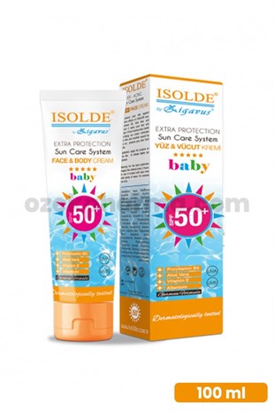 Isolde SPF 50 bebek güneş kremi