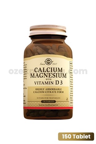 Solgar Calcium Magnesium Vitamin D3