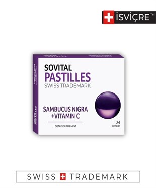 Sovital Sambucus Nigra Vitamin C 24 Pastil
