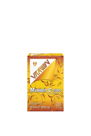 Vitawin Maxiwin C 1000 mg efervesan 20 saşeVitamin-MineralVİTAWİNVitawin Maxiwin C 1000 mg efervesan 20 saşe - ozekpharma.comVitawin Maxiwin C 1000 mg efervesan 20 saşe