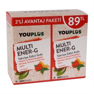 Youplus Multi Ener-G 2 x 30 Tablet