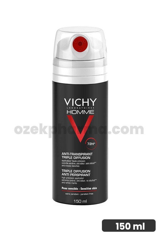Vichy Homme Terleme Karşıtı Deodorant Yoğun Kontrol 150ml